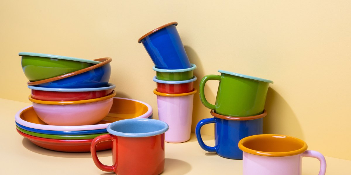 An Array of Crow Canyon Enamelware