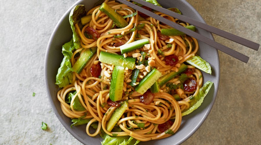 Cucumber and Noodle Salad