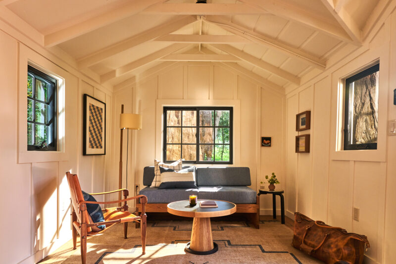 Dawn Ranch Cabin Living Room