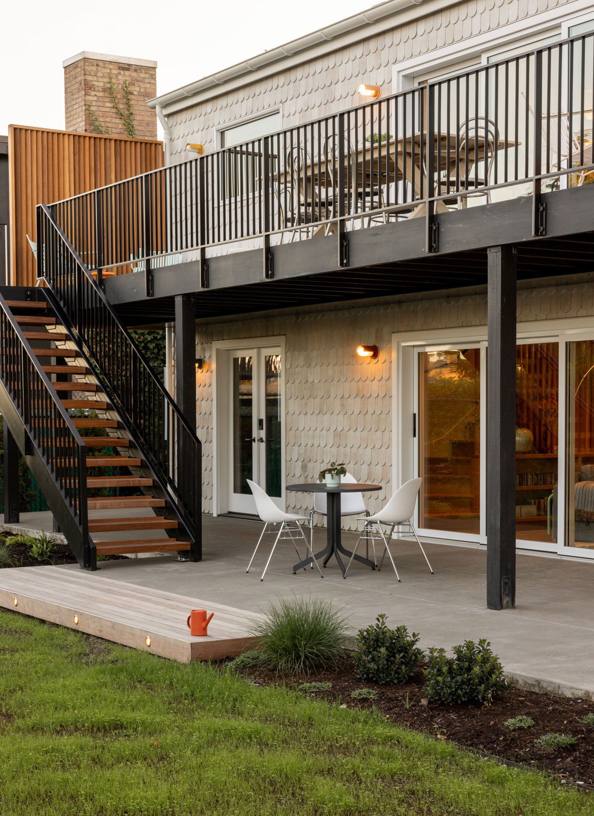 Decks in Seattle House by Best Practice Architecture