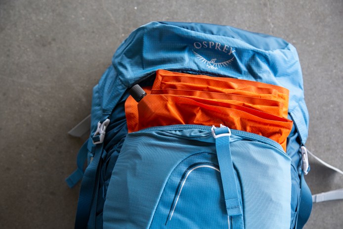 Deflated Sleeping Pad