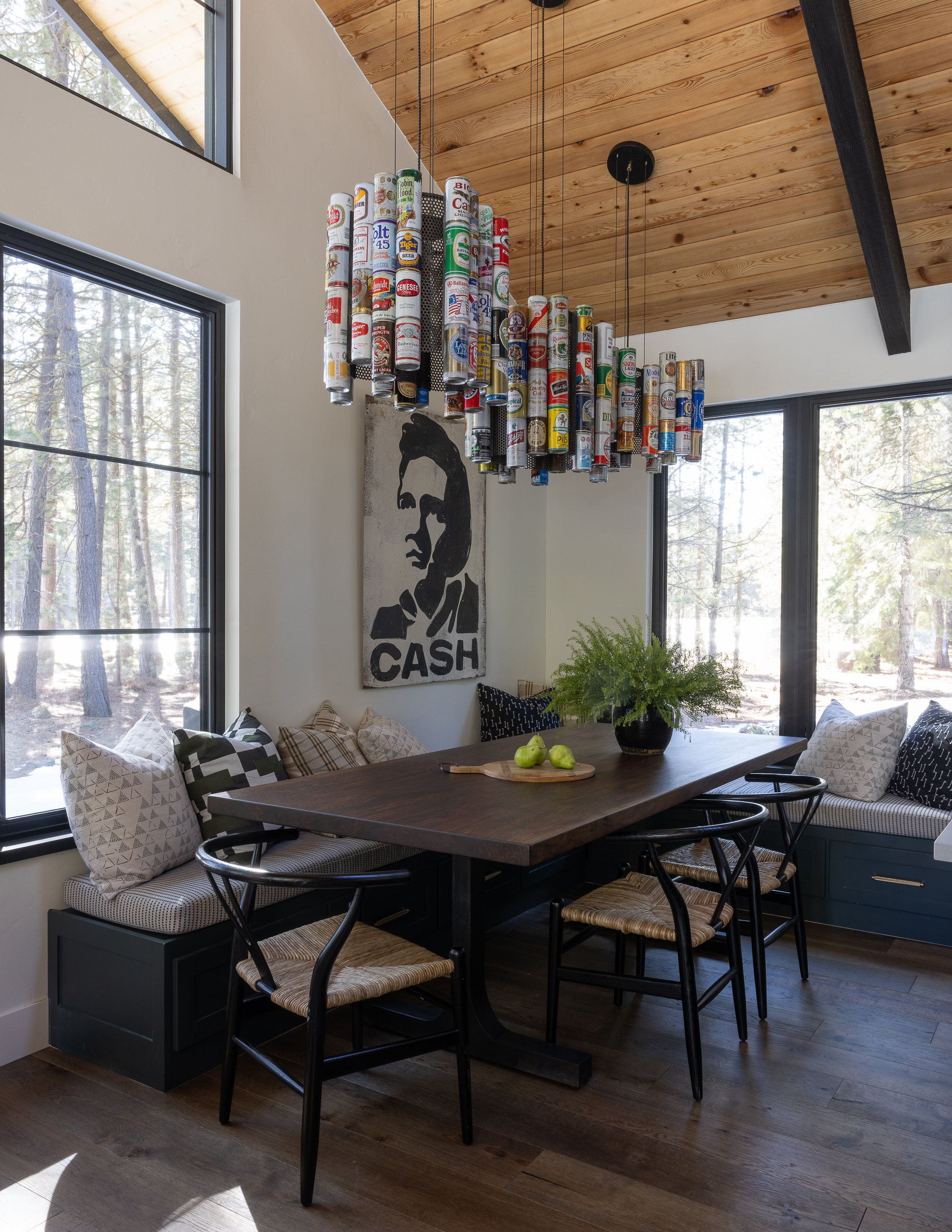 Dining Area in Black Butte Ranch House by Cloud Houz