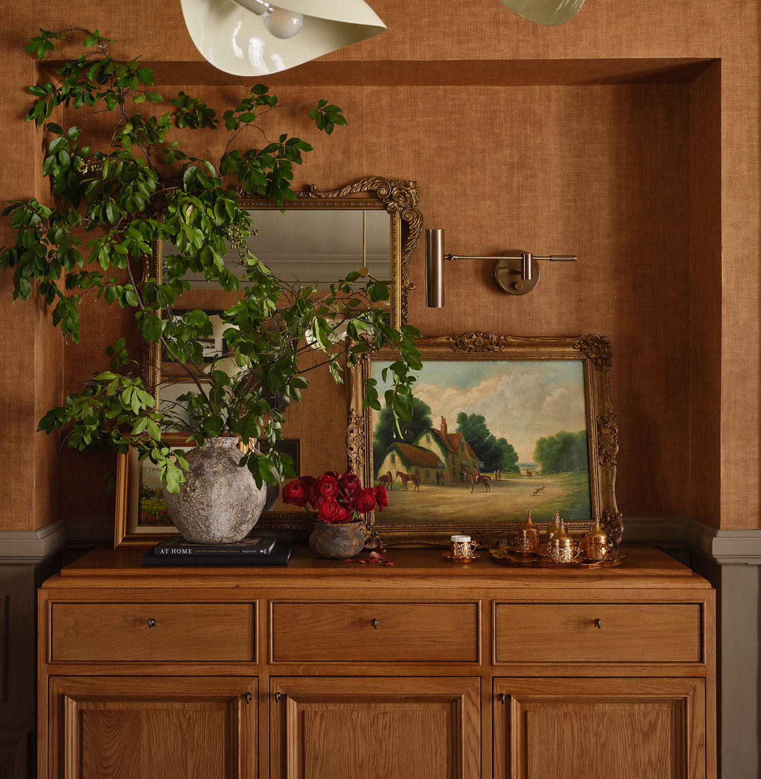 Dining Buffet in Altadena House by Alex Azat