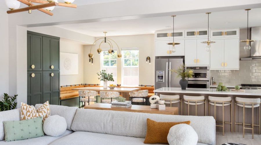 A Neutral Family Home Gets a Jolt of Personality with Color