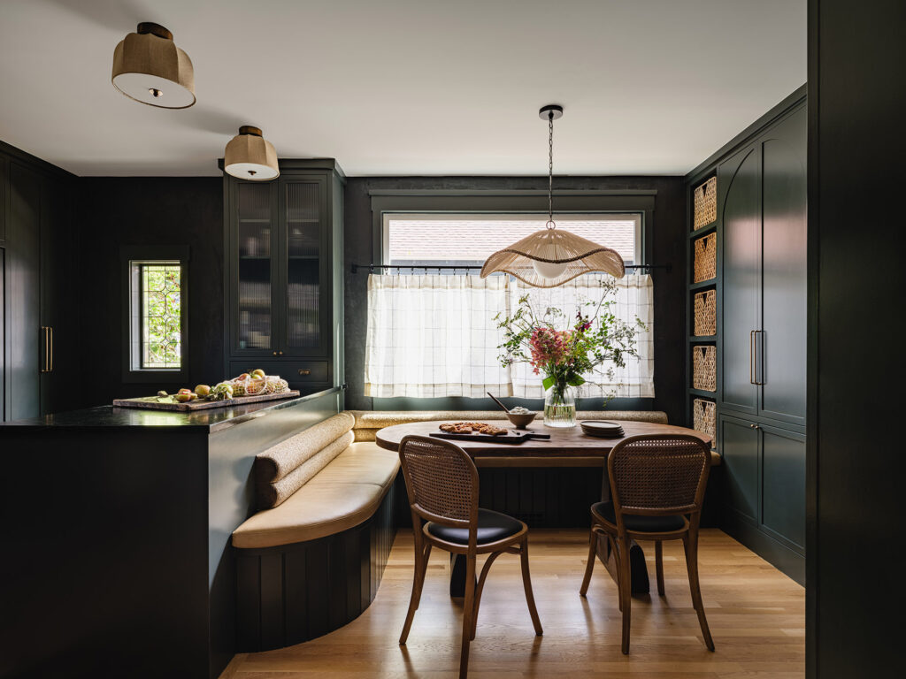 Dining Nook in Tacoma Home by Allison Lind