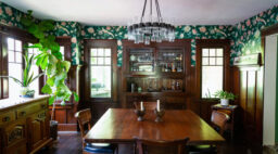 Dining Room in Eagle Rock House by Arterberry Cooke