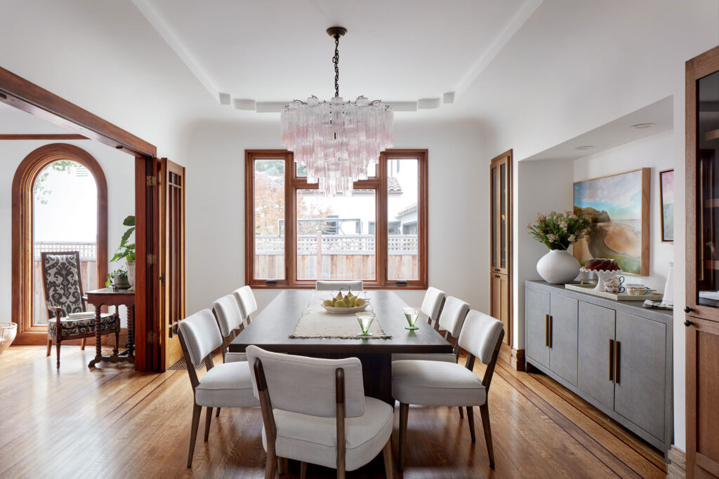 Dining Room in Hillsborough House by Amy Kopp