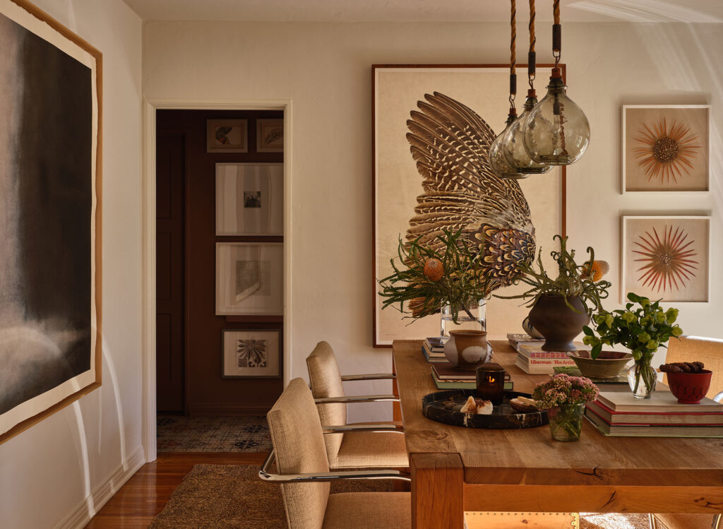 Dining Room in Jennifer Miller Silver Lake House
