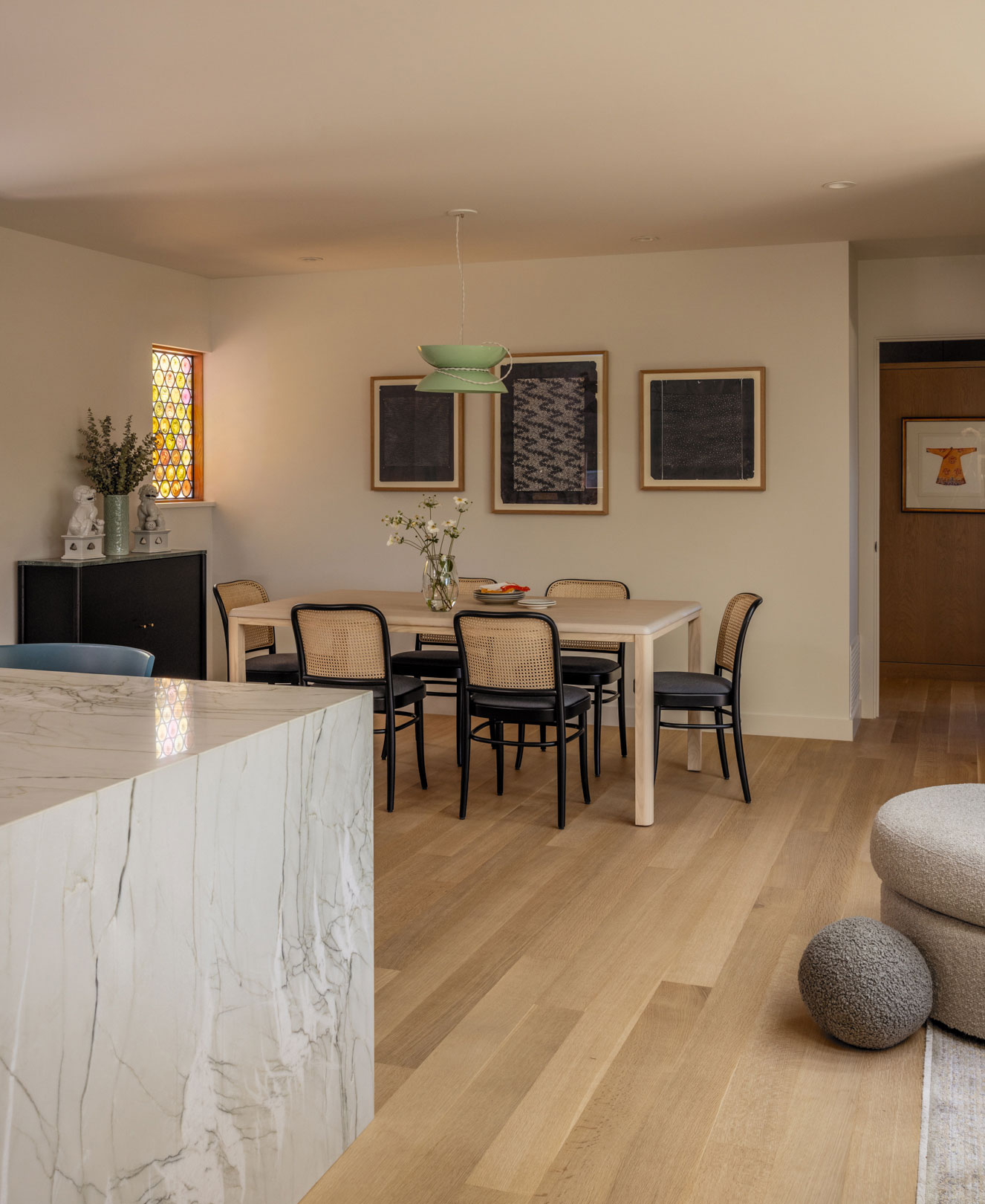 Dining Room in Seattle House by Best Practice Architecture
