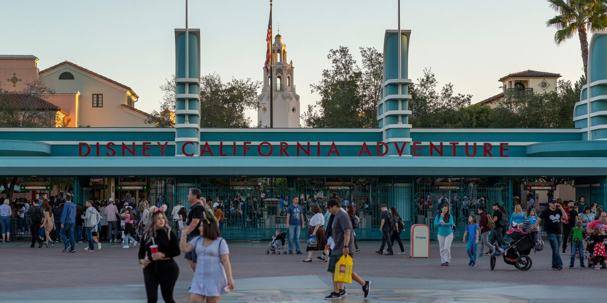 Disney California Adventure Entrance