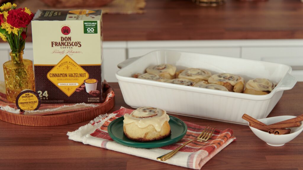 Cinnamon Hazelnut Coffee Rolls