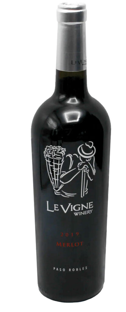 2019 le Vigne Merlot Bottle Shot