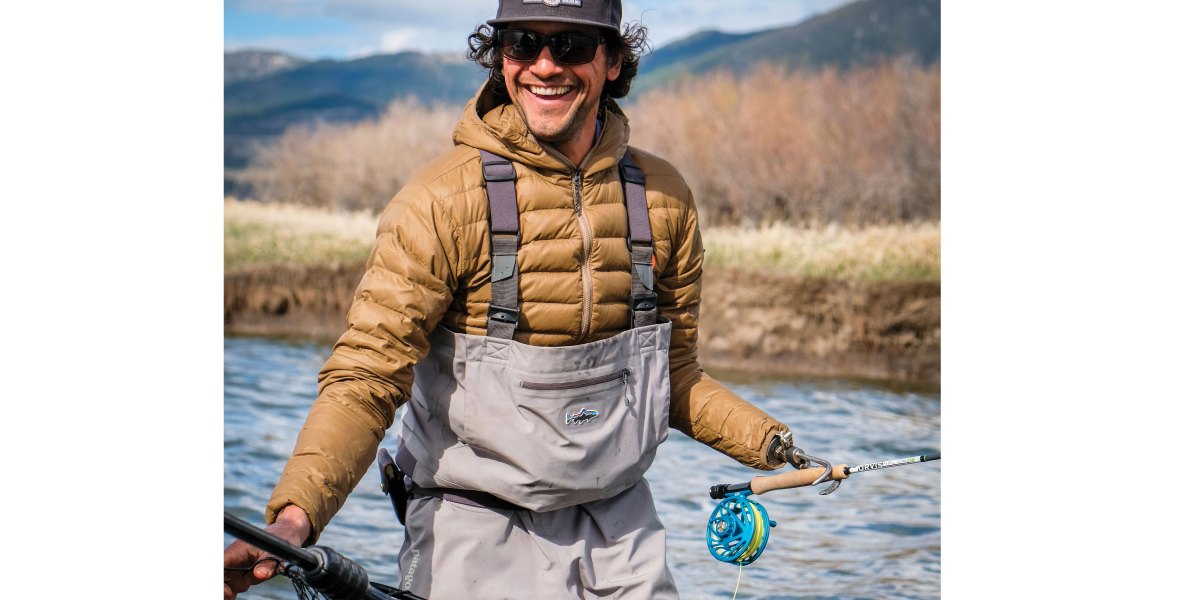 Eduardo Garcia Fly Fishing in Montana
