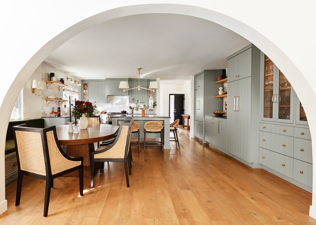 From Cramped to Glam, This Unbelievable Kitchen Makeover Doubles the Space and Triples the Style