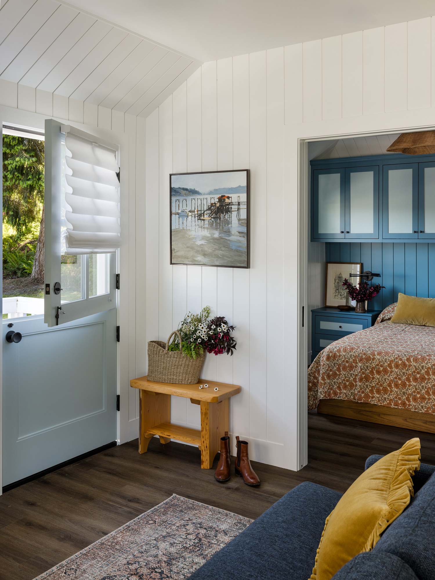 Entry in Vashon Island Cottage by White Space Design Group