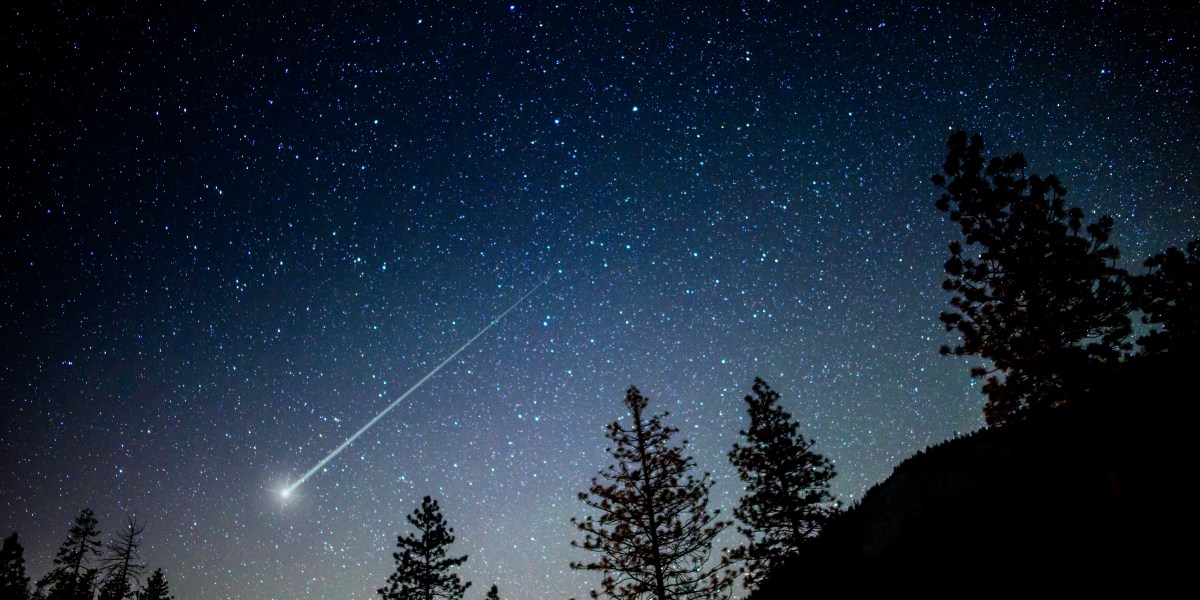 Eta Aquarids Shooting Star