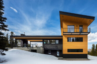 Exterior in Montana Passive House by Love Schack Architecture