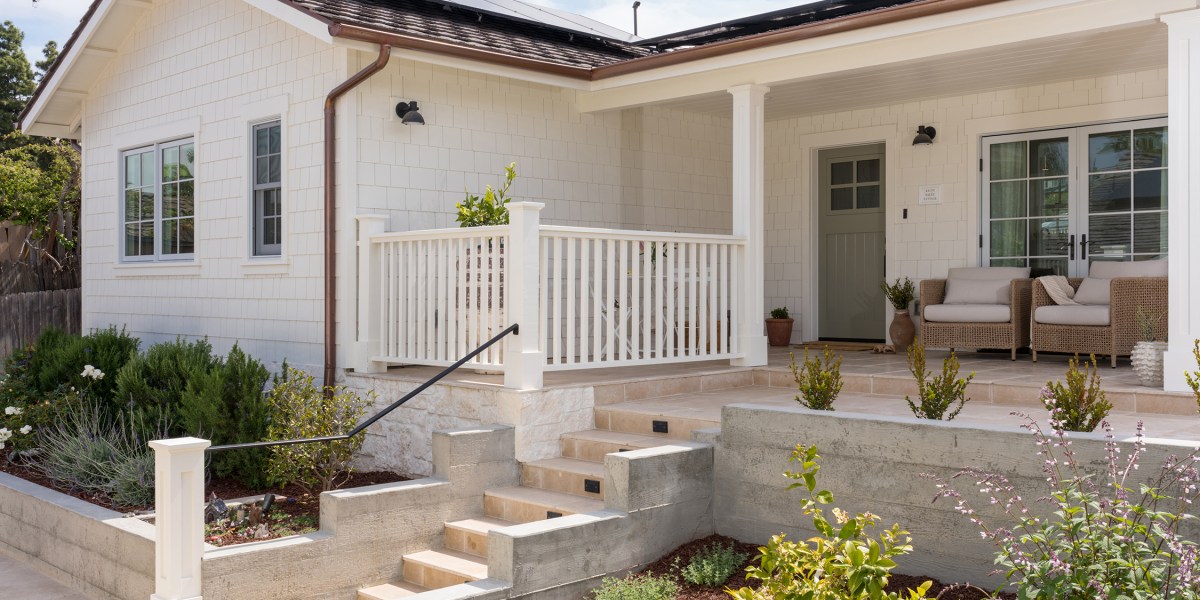 Exterior in Palos Verdes ADU by Salthouse Collective