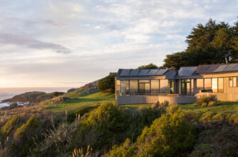 Exterior in Sea Ranch House by Rachel Chulew/Design Haus 24