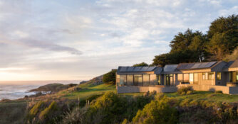 Exterior in Sea Ranch House by Rachel Chulew/Design Haus 24