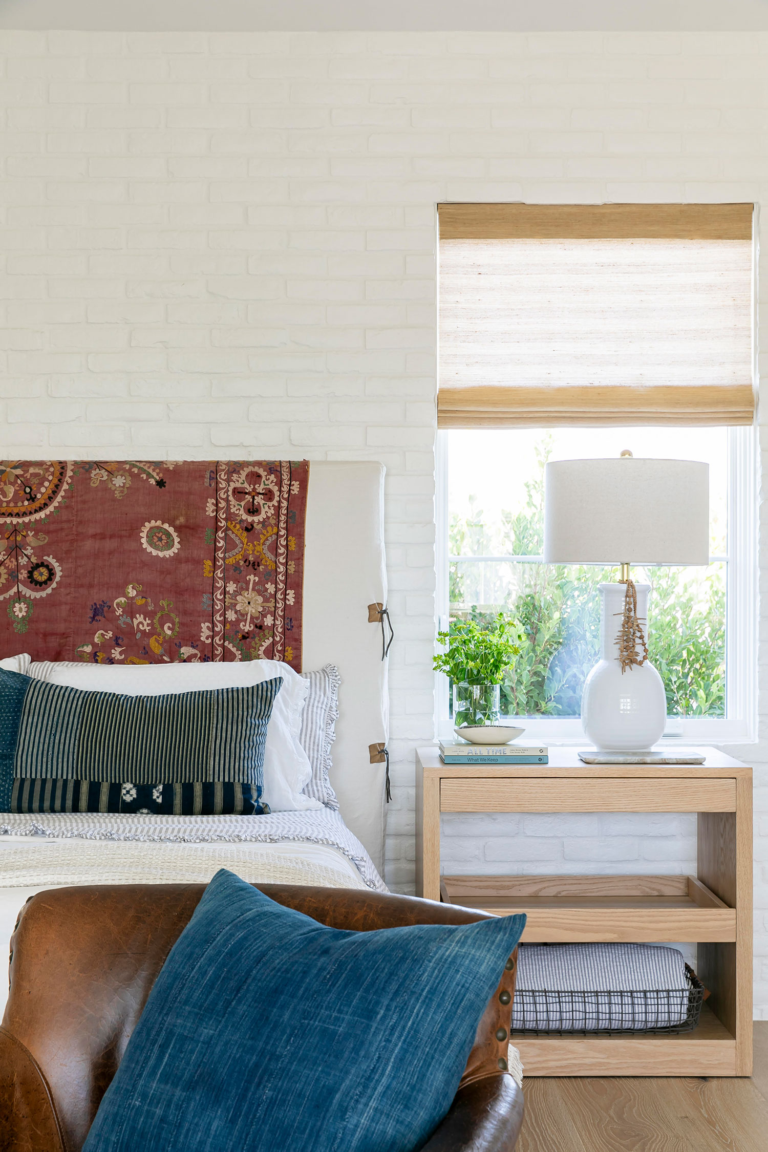 Fabric Headboard by Ashley Clark