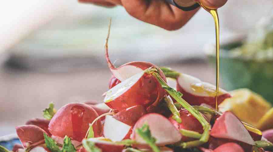 Spring Radishes with Herby Meyer Lemon Butter