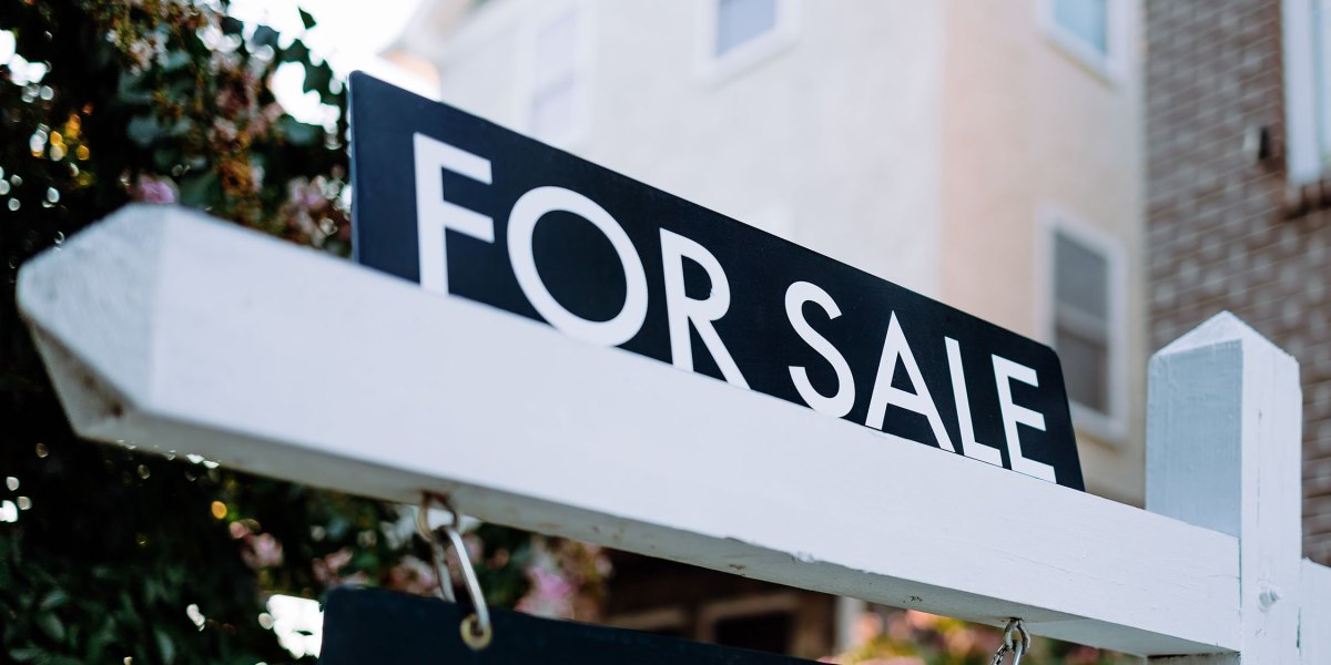 For Sale Sign House