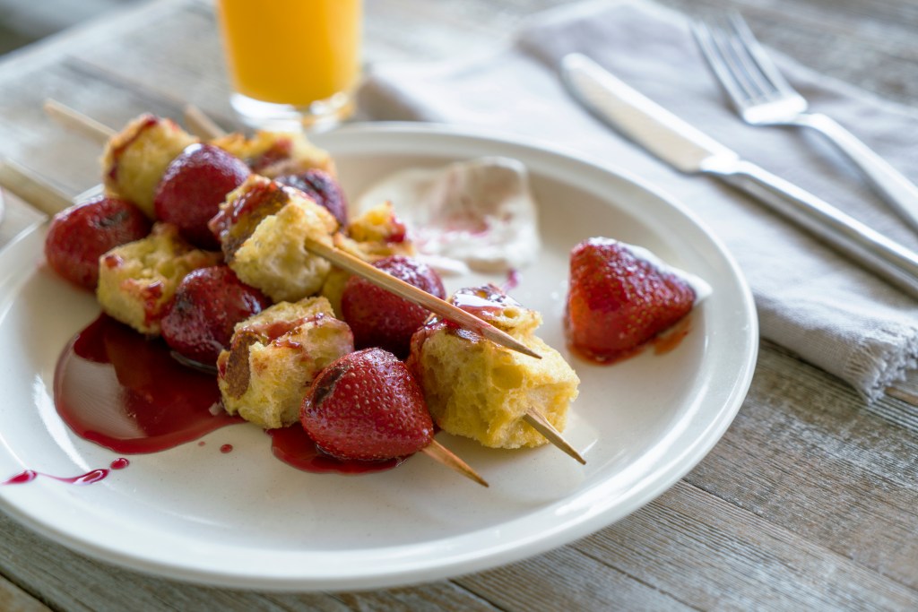 How to Make French Toast Kebabs