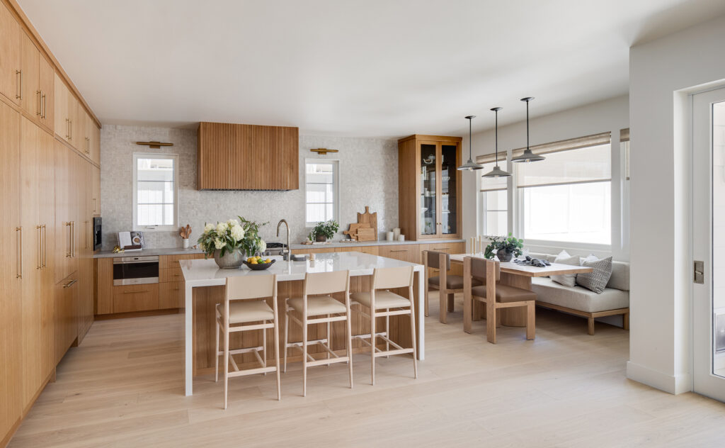 Gallery Lights in Kitchen by Lindye Galloway