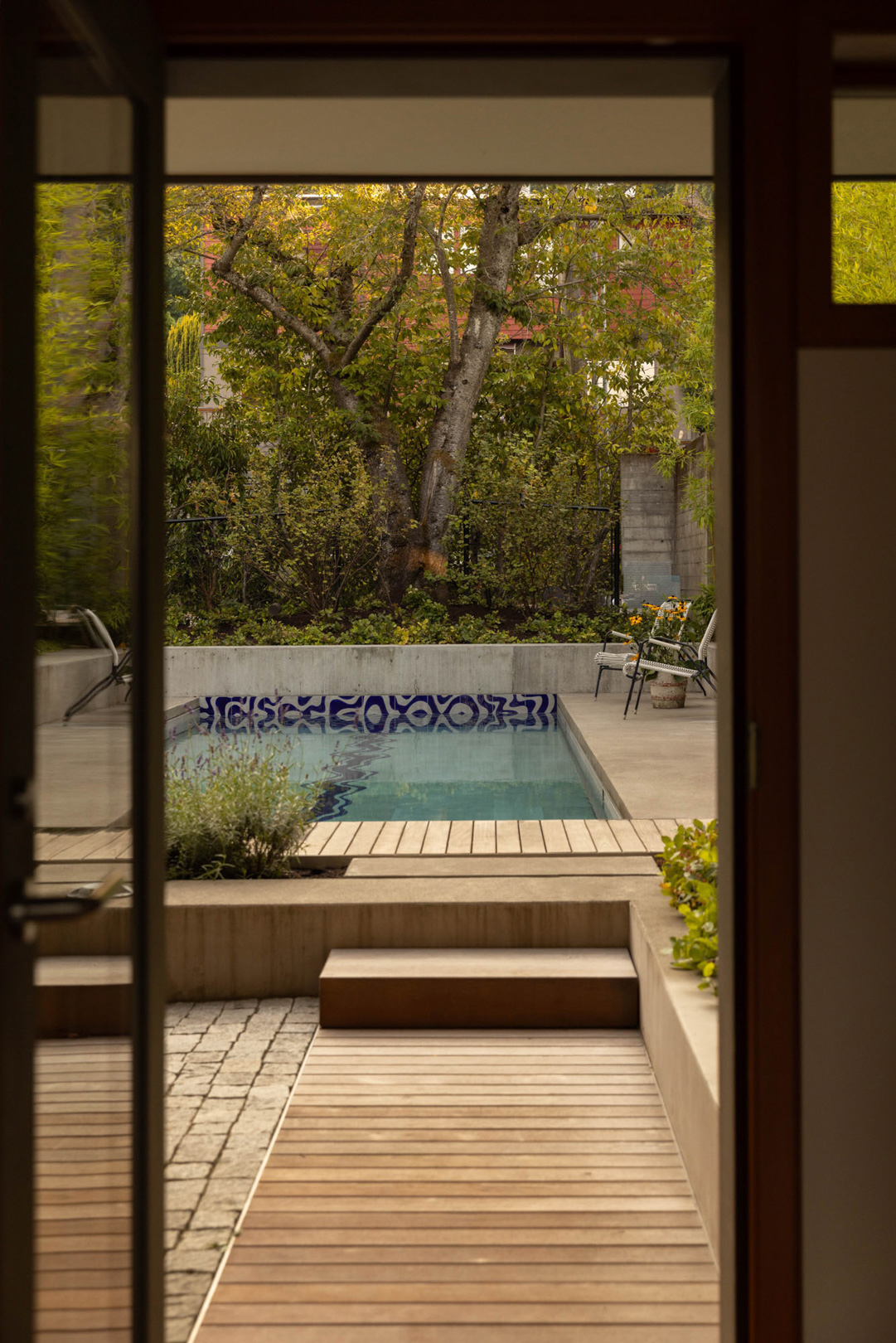 Glass Door Seattle Pool by Best Practice Architecture