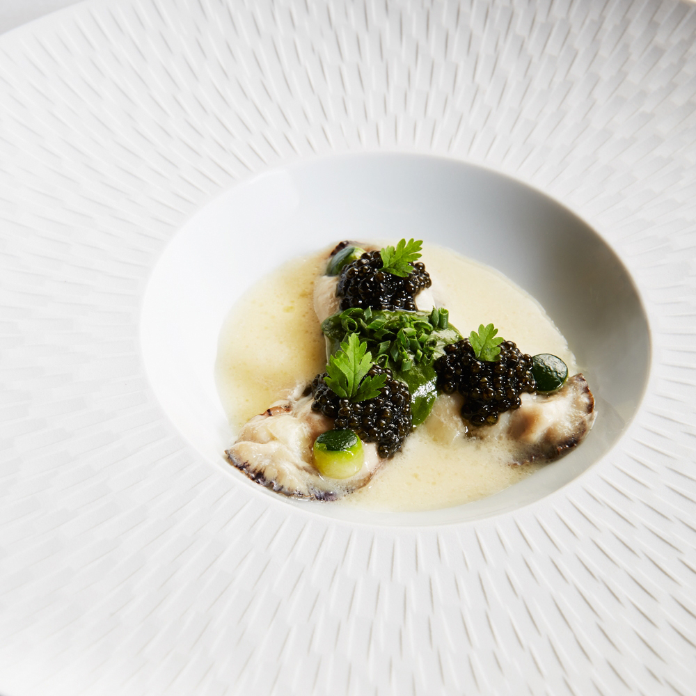 Glazed Oysters and Caviar from Gary Danko