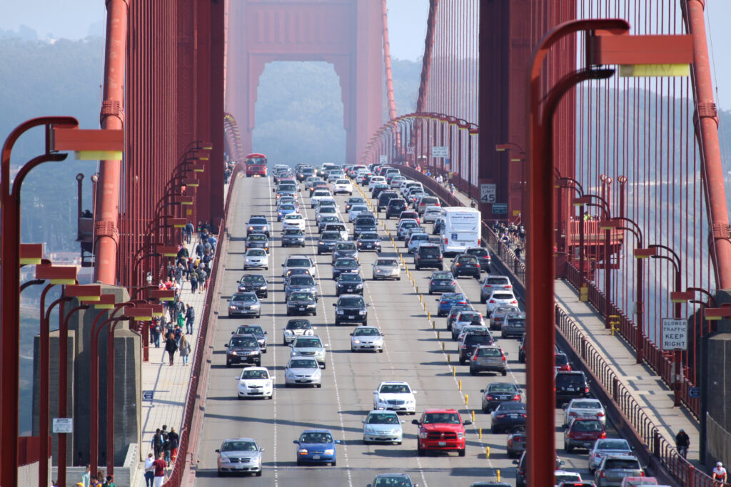 Golden Gate Bridge Traffic