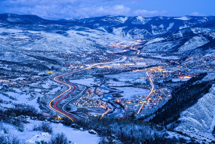 Vail Valley at Night