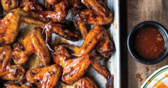 Grilled Wings with Agrodolce