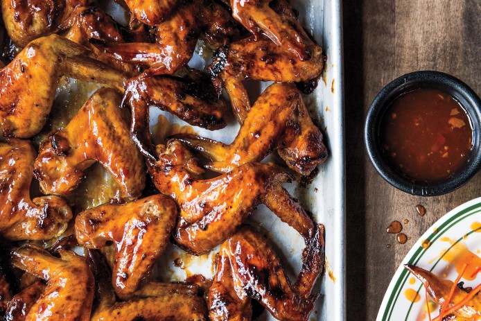 Grilled Wings with Agrodolce