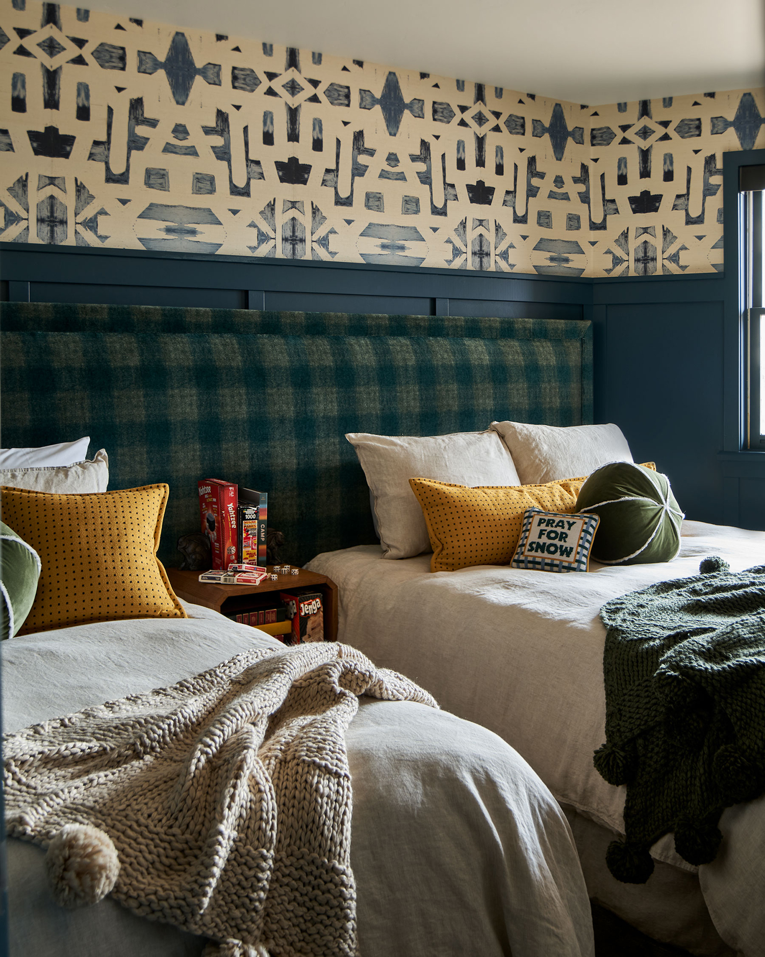 Guest Room in Colorado Ski Condo by Rumor Design