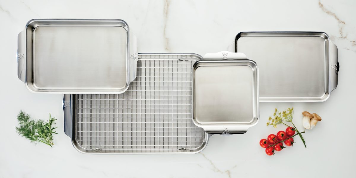 OvenBond Stainless Steel Half Sheet Pan Racks – Hestan Culinary