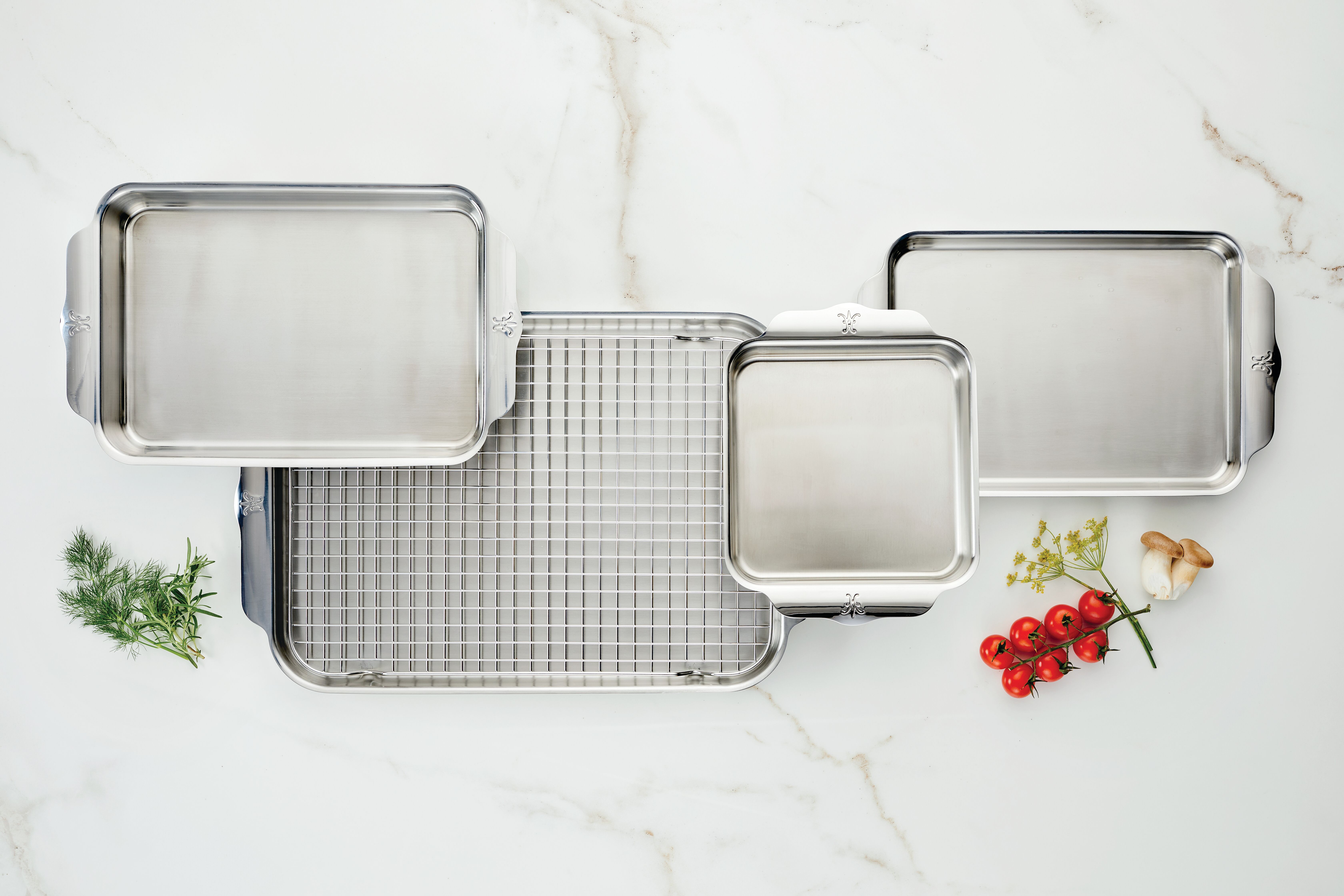 OvenBond Stainless Steel Half Sheet Pan Racks – Hestan Culinary
