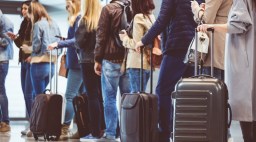 Holiday airport travel