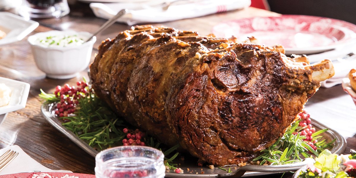 Salt Jacket Prime Rib