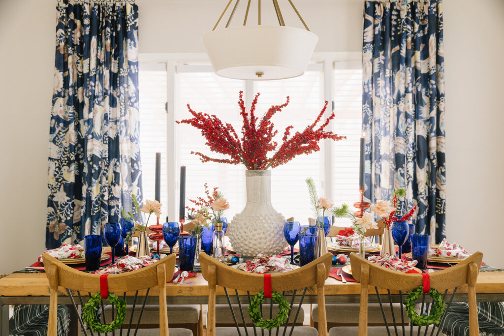 Holiday Table Peggy Haddad Interiors