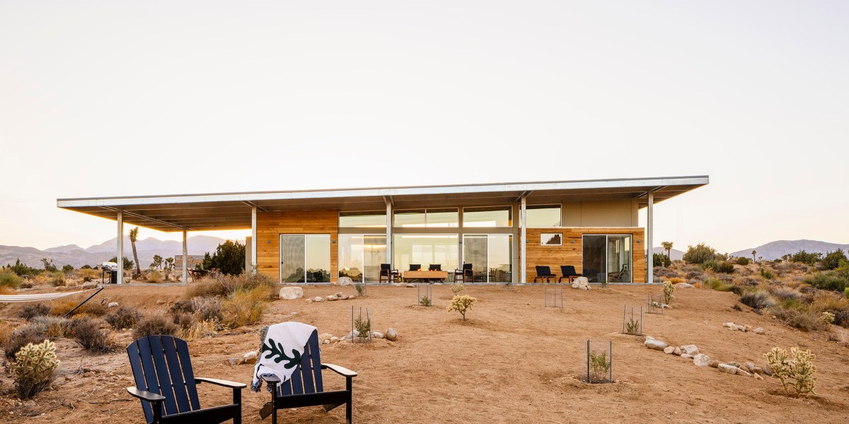 Cowboy Modern Home Tour: Back of the house