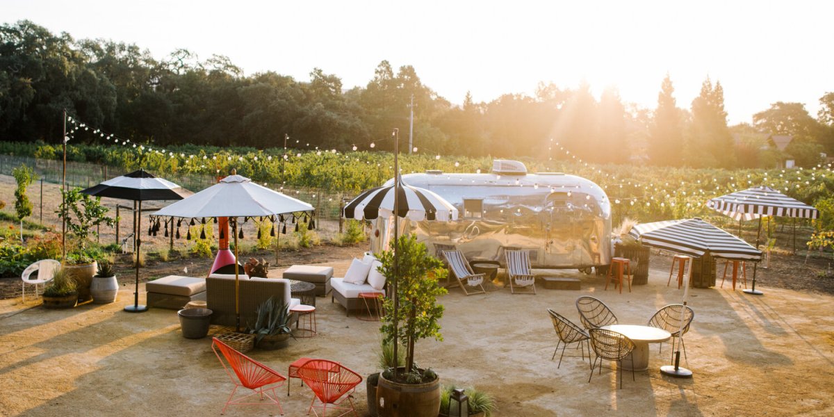 Hoopes Vineyard Oasis with Airstream
