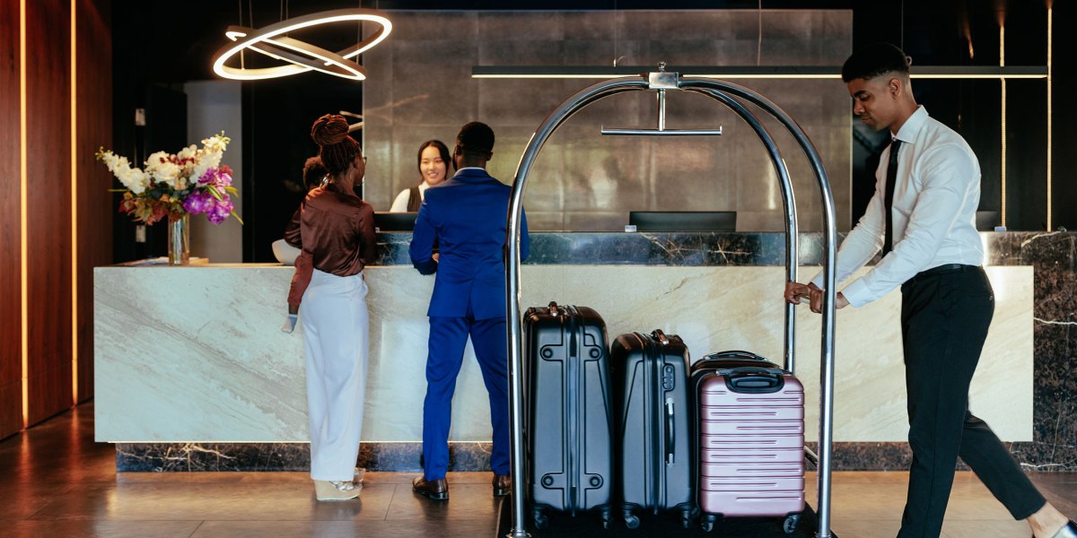 Hotel Bellhop Luggage Concierge