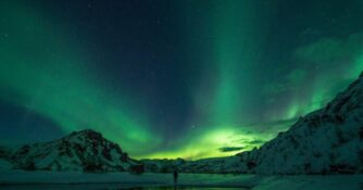 Northern Lights at a Remote Lake