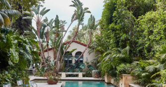 Containers Around a Pool