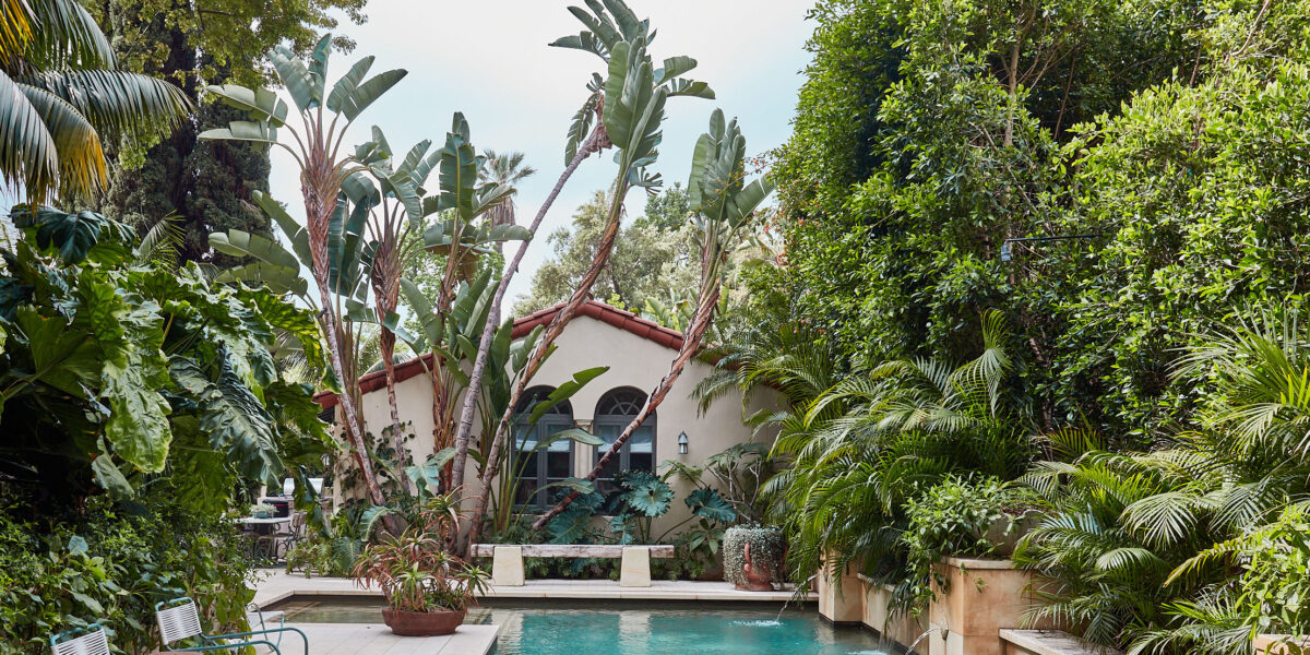 Containers Around a Pool