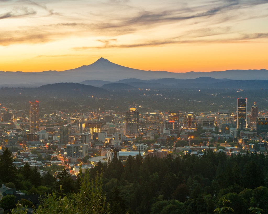 Portland at Dusk