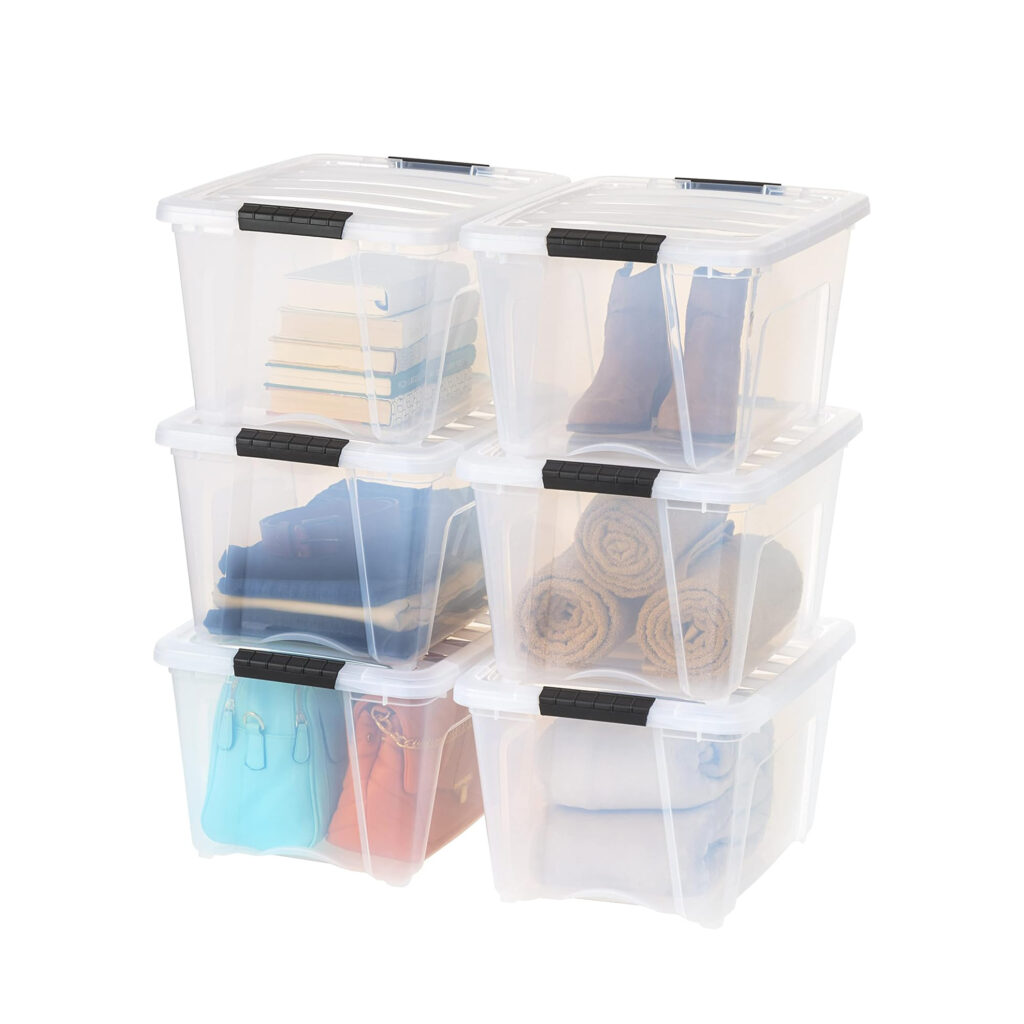 IRIS Plastic Storage Bins