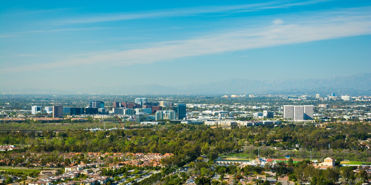 Irvine Orange County Skyline
